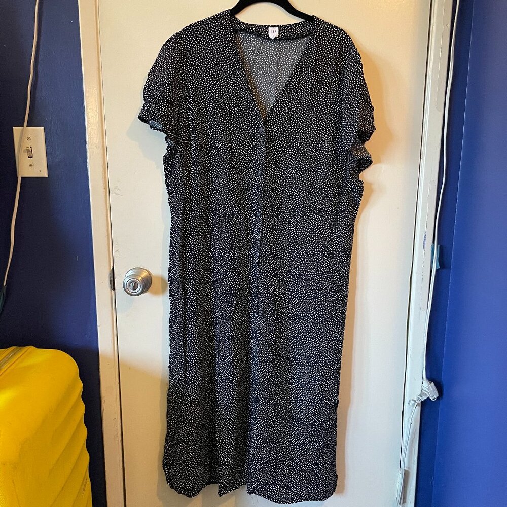 GAP polka Dot Midi Dress